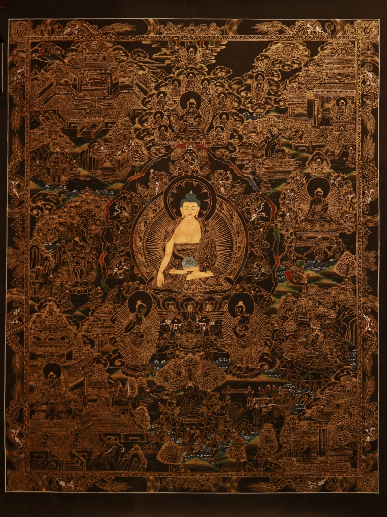 Life of Buddha master Quality Thangka Painting