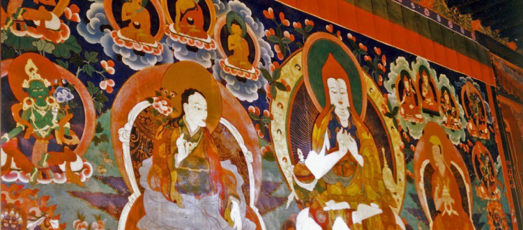 Atisa Thangka Painting