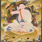 Milarepa Thangka painting Milarepa Thangka painting