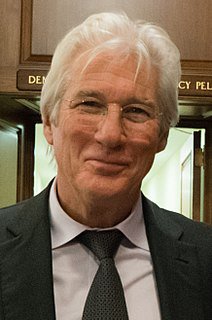 Richard Tiffany Gere is an American actor. He began in films in the 1970s, playing a supporting role in Looking for Mr. Goodbar (1977) and a starring role in Days of Heaven (1978). He came to prominence with his role in the film American Gigolo (1980), which established him as a leading man and a sex symbol. He went on to star in many well-received films, including An Officer and a Gentleman (1982), The Cotton Club (1984), Pretty Woman (1990), Sommersby (1993), Primal Fear (1996), Runaway Bride (1999), I'm Not There (2007), Arbitrage (2012) and Norman: The Moderate Rise and Tragic Fall of a New York Fixer (2016). For portraying Billy Flynn in the Academy Award-winning musical Chicago (2002), he won a Golden Globe Award and a Screen Actors Guild Award as part of the cast.