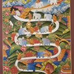 Way to Heaven Thangka Painting Way to Heaven Thangka Painting