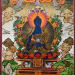 Medicine Buddha Thangka Painting Medicine Buddha Thangka Painting