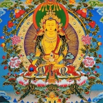 Ksitigarbha Thangka Painting Ksitigarbha Thangka Painting