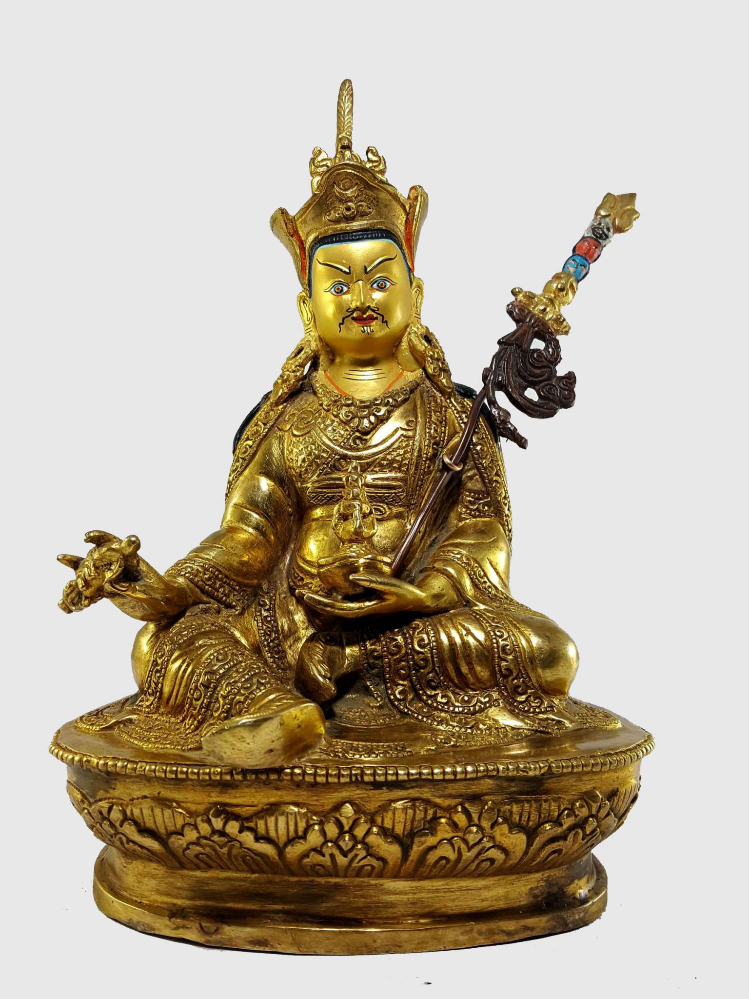 View Guru Padmasambhava Statue Background
