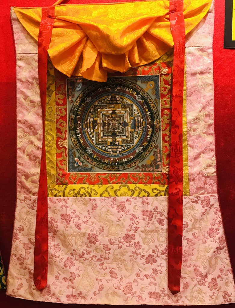 Silk Framed Kalachakra Mandala