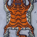 Small Tibetan Tiger Carpet Small Tibetan Tiger Carpet
