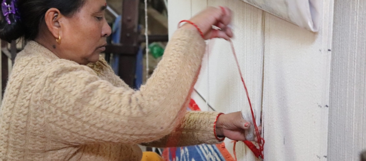 Tibetan Carpet Making Process