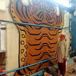 The Largest Tibetan Tiger Carpet The Largest Tibetan Tiger Carpet